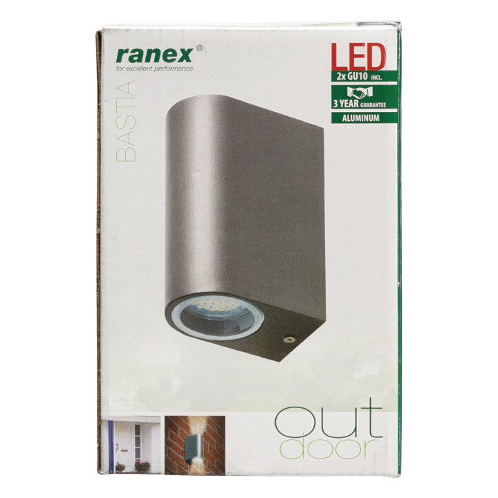 Applique LED Murale 6 W 230 lm Gris foncé  - 6