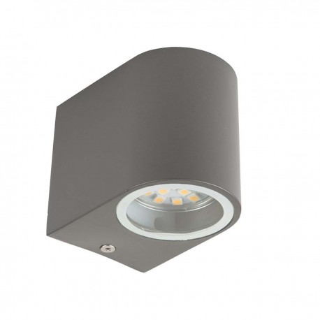 Applique LED Murale 2.4 W 230 lm Gris foncé - 1 Applique LED Murale 2.4 W 230 lm Gris foncé - 1