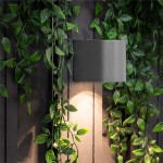 Applique LED Murale 2.4 W 230 lm Gris foncé - 3 Applique LED Murale 2.4 W 230 lm Gris foncé - 3