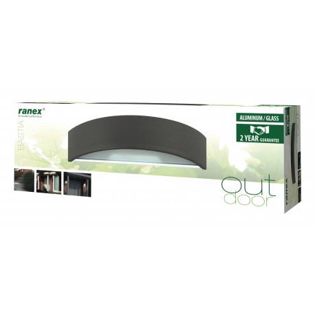 Applique murale exterieure Halogène 25 W 335 lm Acier - 5 Applique murale exterieure Halogène 25 W 335 lm Acier - 5