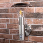 Applique murale exterieure 60 W Avec Motion Sensor Acier brossé - 3 Applique murale exterieure 60 W Avec Motion Sensor Acier brossé - 3