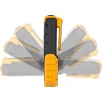 Lampe portative à batterie LED HL DA 40 MH / lampe de travail à batterie robuste avec interrupteur et aimant intégré 100 lm - Lampe portative à batterie LED HL DA 40 MH / lampe de travail à batterie robuste avec interrupteur et aimant intégré 100 lm -