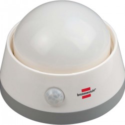 Veilleuse LED / lampe d'orientation avec détecteur de mouvement infrarouge (lumière douce avec interrupteur poussoir et piles) 