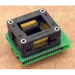 Adaptateur DIL40/PQFP80 ZIF M37702  - 1