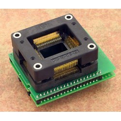 Adaptateur DIL40/PQFP80 ZIF M37702 - 1