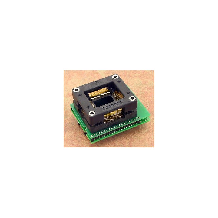 Adaptateur DIL40/PQFP80 ZIF M37702  - 1