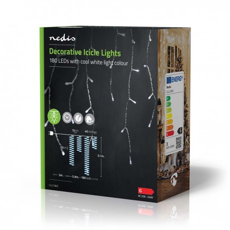 Lumières Décoratives à Glaçons - 10 Lumières Décoratives à Glaçons - 10