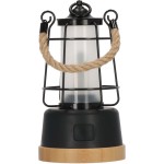 Lampe de camping rechargeable CAL 1 avec corde de chanvre et base en bambou (370 lm, IP44, autonomie jusqu'à 75h, dimmable, cou Lampe de camping rechargeable CAL 1 avec corde de chanvre et base en bambou (370 lm, IP44, autonomie jusqu'à 75h, dimmable, cou