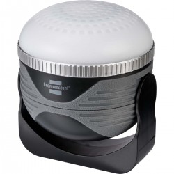 Lampe d'extérieur LED rechargeable OLI 310 AB avec haut-parleur Bluetooth® (Lampe de camping avec aimant et crochet / Lampe de