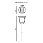 Gizmo Solar Bollard Lantern - 5 Gizmo Solar Bollard Lantern - 5