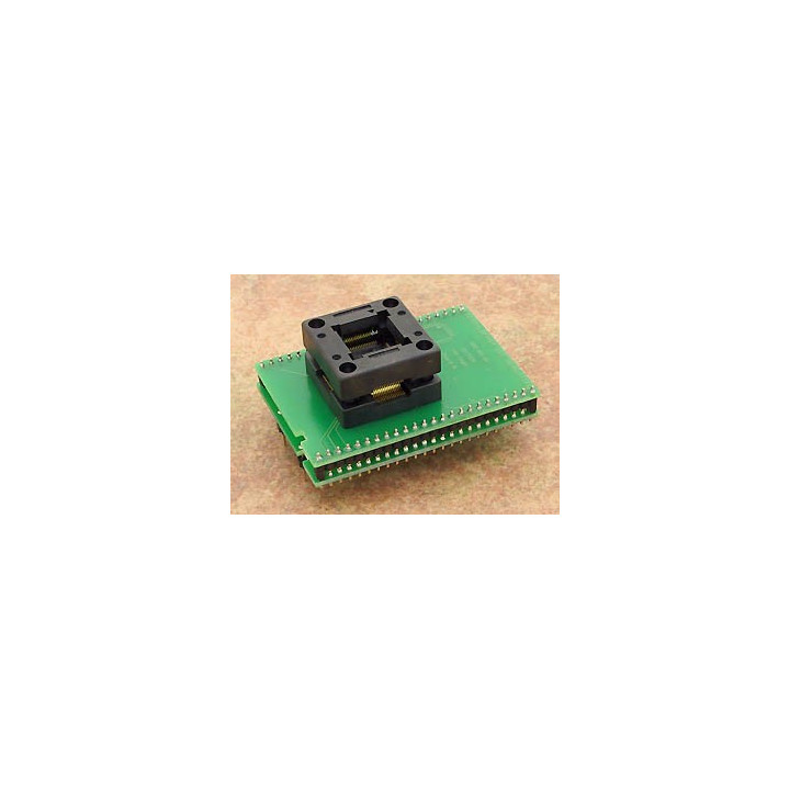 Adaptateur DIL48/LQFP64 ZIF M16C/Tiny  - 1