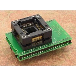 Adaptateur DIL48/LQFP64 ZIF M38039/M39049 - 1