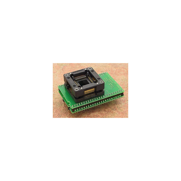 Adaptateur DIL48/LQFP64 ZIF M38039/M39049  - 1