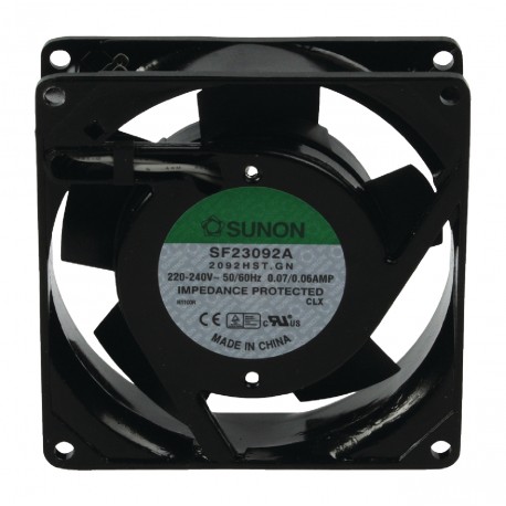 Ventilateur axial AC 92 x 92 x 25 mm - 2 Ventilateur axial AC 92 x 92 x 25 mm - 2
