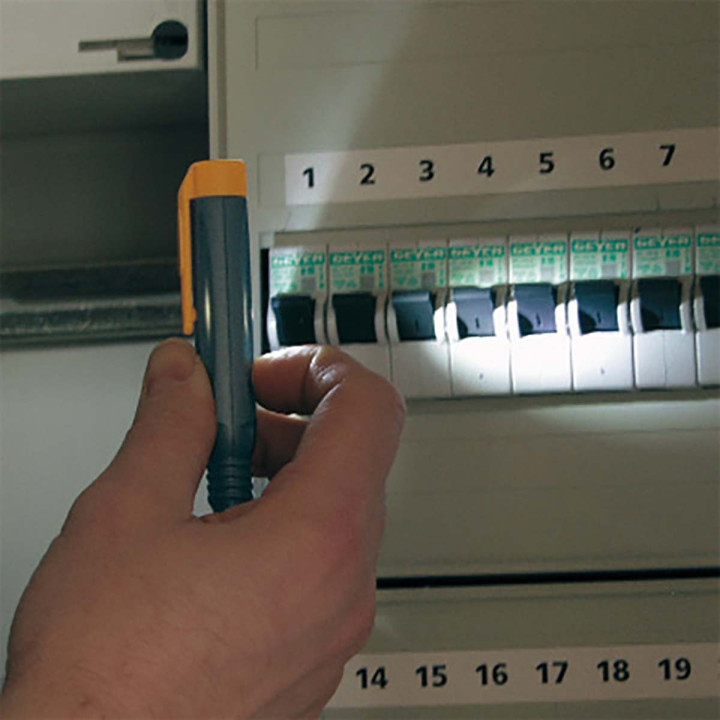 Multitesteur électronique MT6 S/2 / testeur de phase avec affichage LED (testeur de tension pour localiser les lignes avec tens 