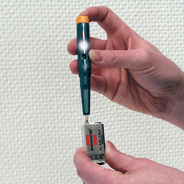 Multitesteur électronique MT6 S/2 / testeur de phase avec affichage LED (testeur de tension pour localiser les lignes avec tens 