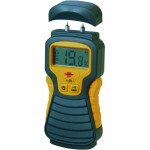 Humidimètre pour bois/murs/matériaux de construction avec écran LCD anthracite/jaune - 4 Humidimètre pour bois/murs/matériaux de construction avec écran LCD anthracite/jaune - 4