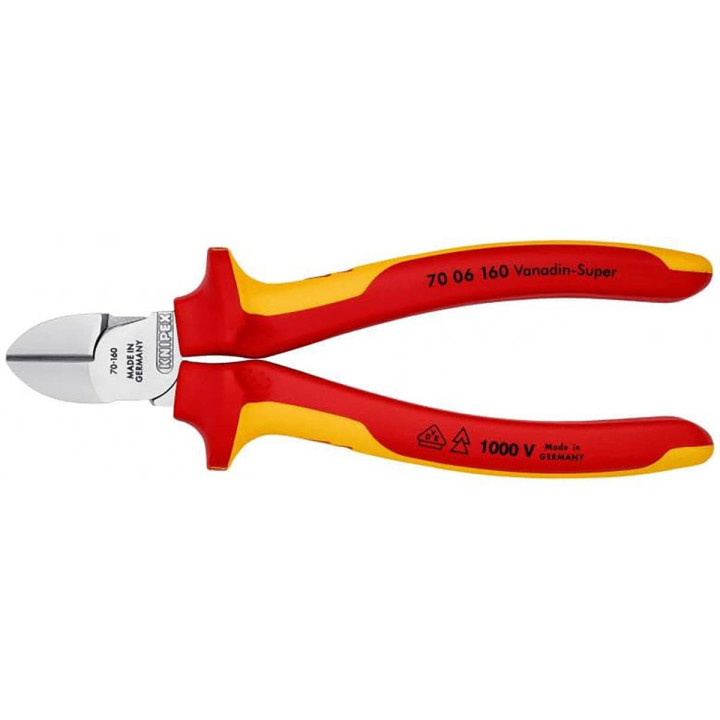 Pince coupante de côté VDE 160 mm  - 2