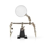 Aide de la troisième main avec la loupe - 1 Aide de la troisième main avec la loupe - 1