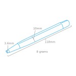 Glass Fibre Pencil 4mm - 2 Glass Fibre Pencil 4mm - 2