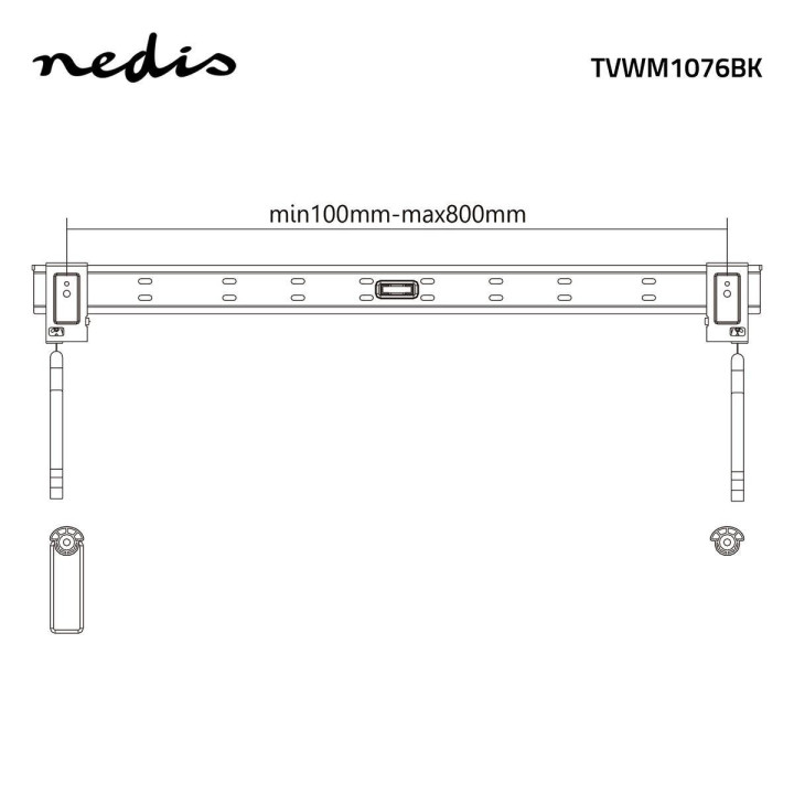 Support TV mural fixe  - 9