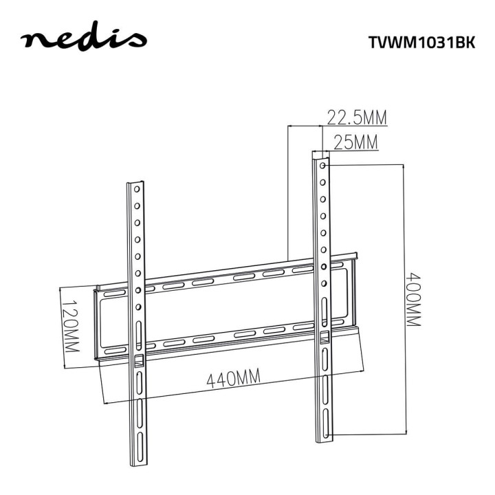 Support TV mural fixe  - 6