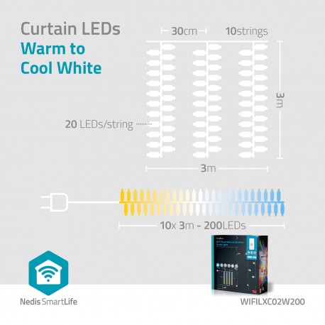 LED Décorative SmartLife - 3 LED Décorative SmartLife - 3