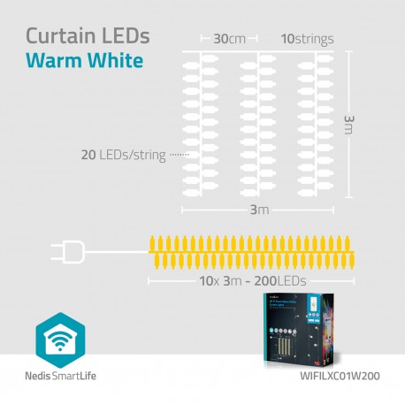 LED Décorative SmartLife - 3 LED Décorative SmartLife - 3