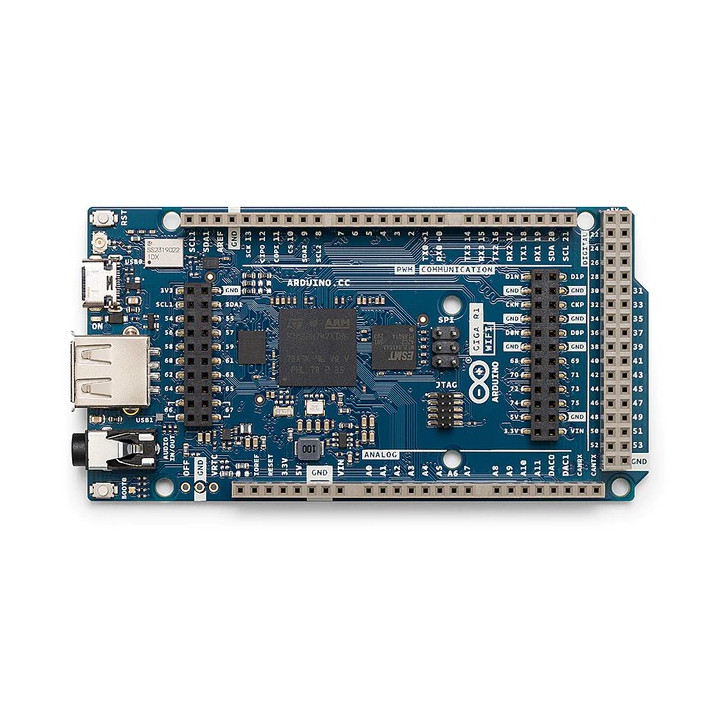 Vue de dessus de l'Arduino GIGA R1 Wi-Fi ABX00063