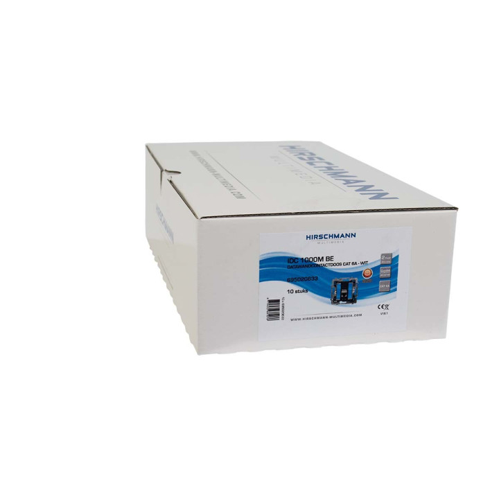 IDC 1000M BE Prise Murale Data RJ45 CAT6A  - 4