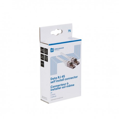 SI RJ45 UTP_STP CAT6A/2 Connecteur Self install CAT6A RJ45 (UTP/FTP) - 2 SI RJ45 UTP_STP CAT6A/2 Connecteur Self install CAT6A RJ45 (UTP/FTP) - 2