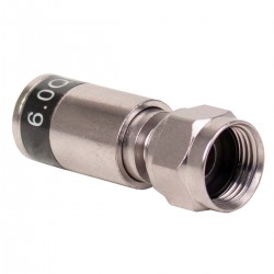 F 59 TD QM 6.0 Connecteur F à compression - 1