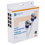 FEKAB5 Câble de connexion CATV 10 m avec connecteurs IEC - 3 FEKAB5 Câble de connexion CATV 10 m avec connecteurs IEC - 3