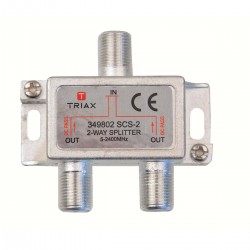 SCS 2 Répartiteur deux voies porteur de courant 6,2 dB - 1