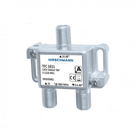 Répartiteur CATV 1.0 dB / 5-1218 MHz - 1 Output - 2 Répartiteur CATV 1.0 dB / 5-1218 MHz - 1 Output - 2