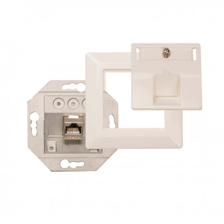 IDC 1000M Prise murale data RJ45 CAT6A - 1 IDC 1000M Prise murale data RJ45 CAT6A - 1