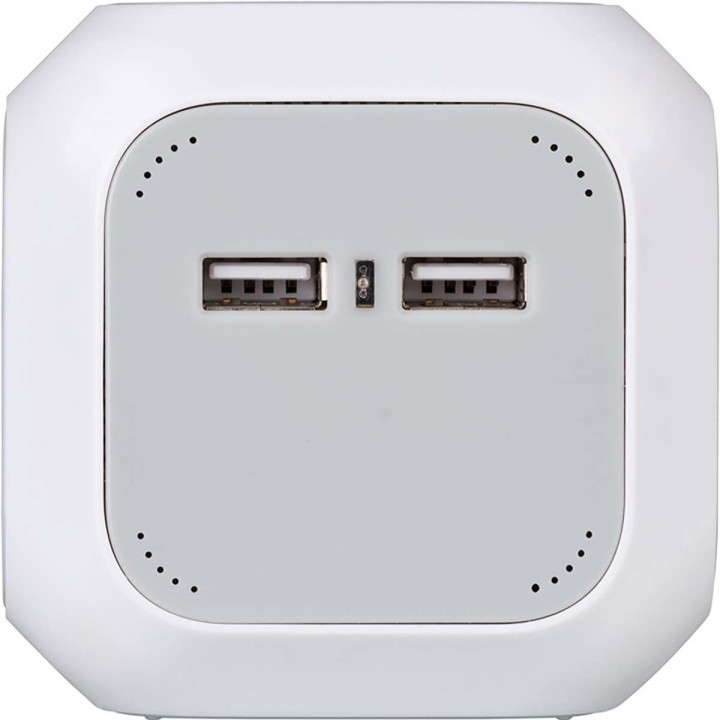 Bloc de prise chargeur USB ALEA-Power 4 voies 1,40 m H05VV-F 3G1.5  - 2