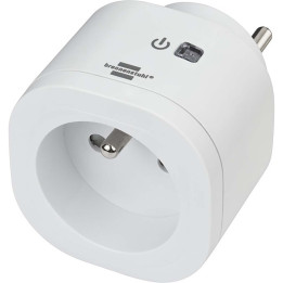 Prise Wi-Fi brennenstuhl®Connect WA 3000 XS01 blanc IP20  - 1