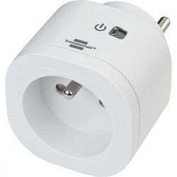 Prise Wi-Fi brennenstuhl®Connect WA 3000 XS01 blanc IP20 - 1