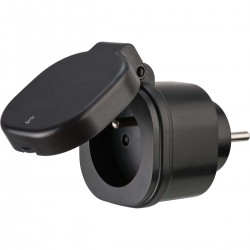 Prise WiFi brennenstuhl®Connect WA 3000 XS02 noir IP44 - 1