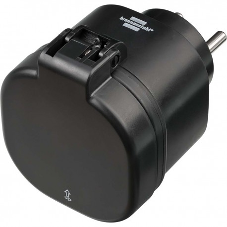 Prise WiFi brennenstuhl®Connect WA 3000 XS02 noir IP44 - 2 Prise WiFi brennenstuhl®Connect WA 3000 XS02 noir IP44 - 2