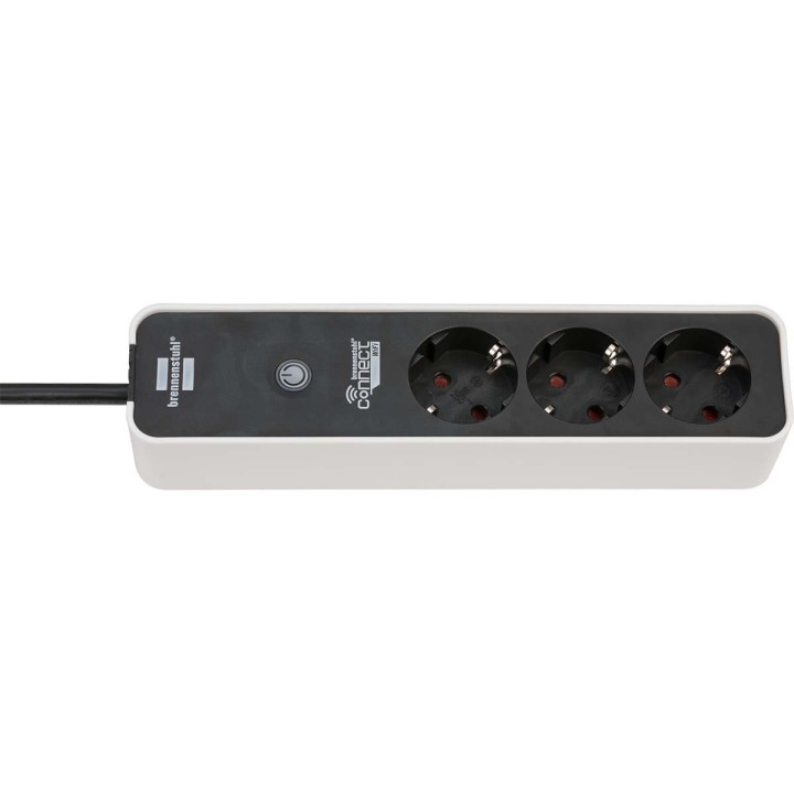brennenstuhl®Connect Ecolor Smart Plug prise 3 voies  - 2
