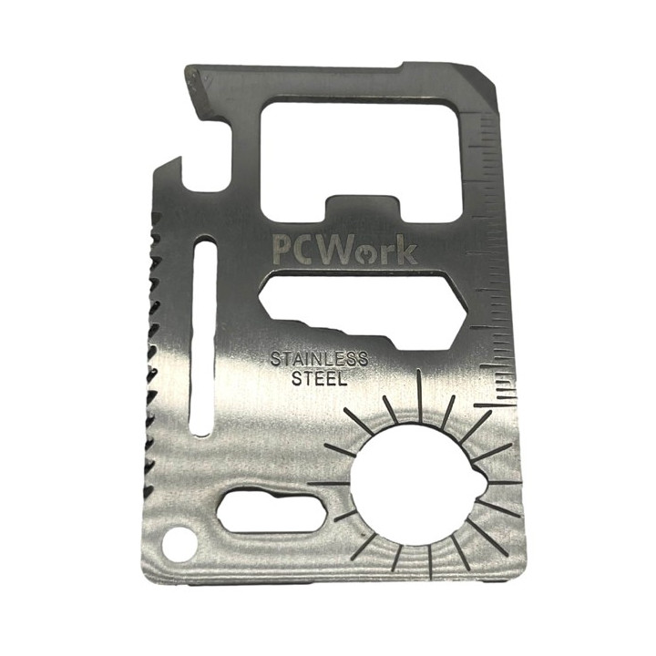 Outils de survie en acier inoxydable PCW10D