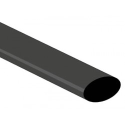 Gaine thermo rétractable 12,7mm (noir) - 1