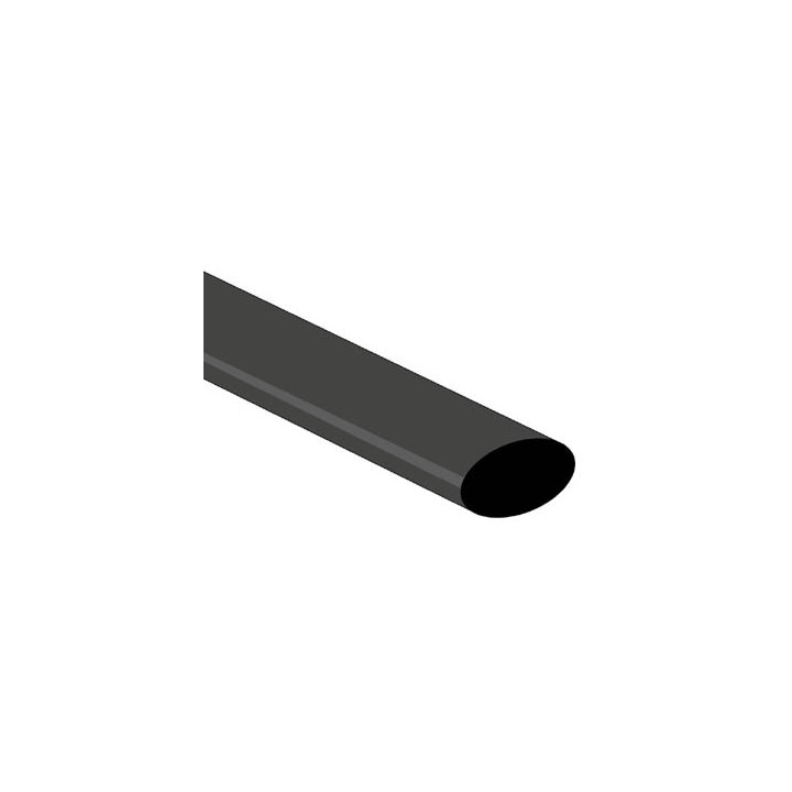 Gaine thermo rétractable 12,7mm (noir)  - 1