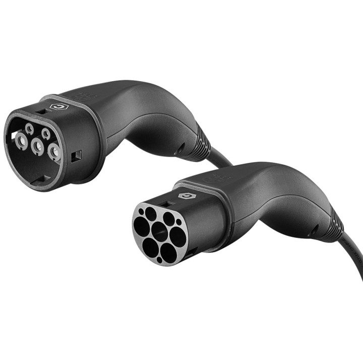 Cable de recharge souple monophasé Type 2 / 7.4 kW / 5m