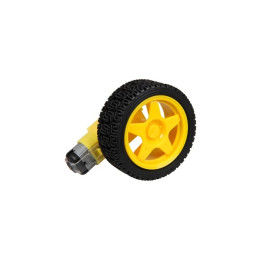 Ensemble roue + motoréducteur COM-MOTOR01