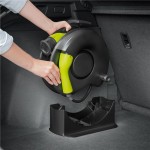 Utilisation de l'enrouleur pour câble de recharge Type 2