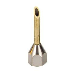 Buse bronze biseautée longue 3 mm pour pistolet à colle K800, K2200 et K3350