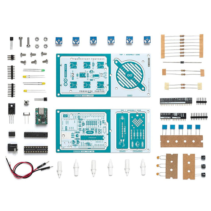 Détail du contenu du kit Arduino® Make Your UNO Kit AKX00037